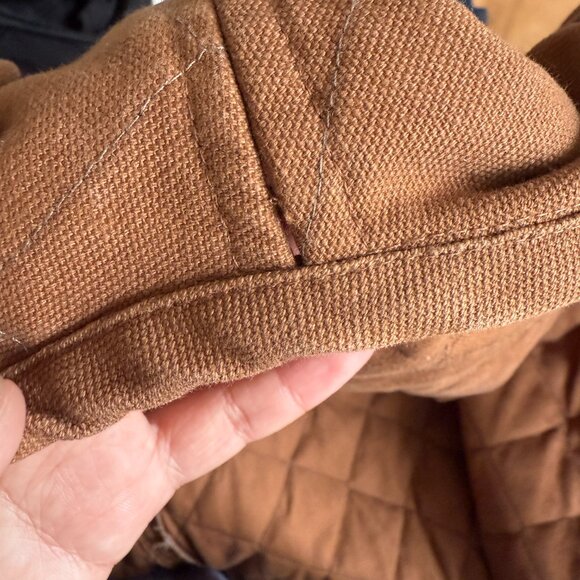 Seek Shelter Quilted Milo Coat in Umber, size small - Picture 8 of 8